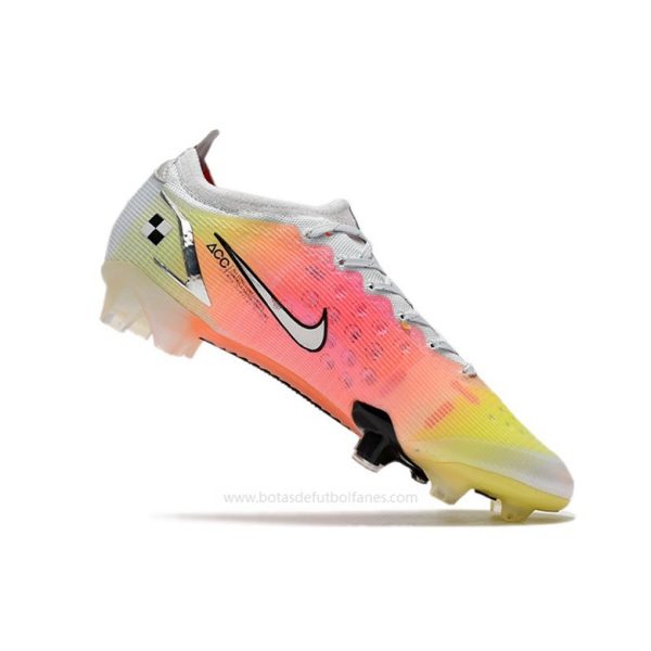 Nike Mercurial Vapor XIV Elite FG Blanco Rosa Plata